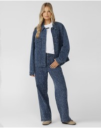 Lorna Jane - Valentina Boucle Denim Jacket