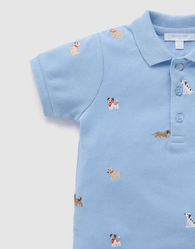 Purebaby - Doggy Polo- Kids-Babies