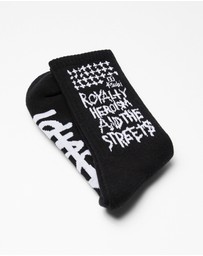 Ksubi - Royalty Ksocks Black/White