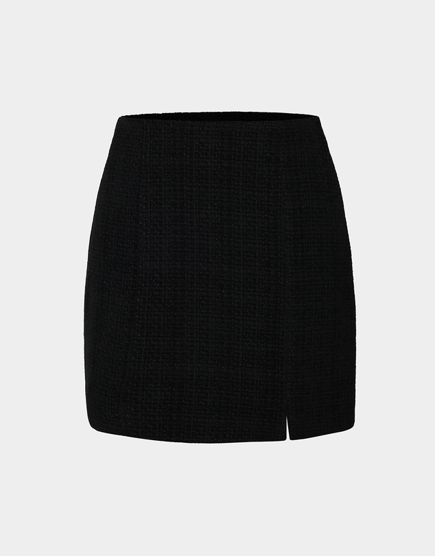 Forcast - Carmen Tweed A-line Skirt