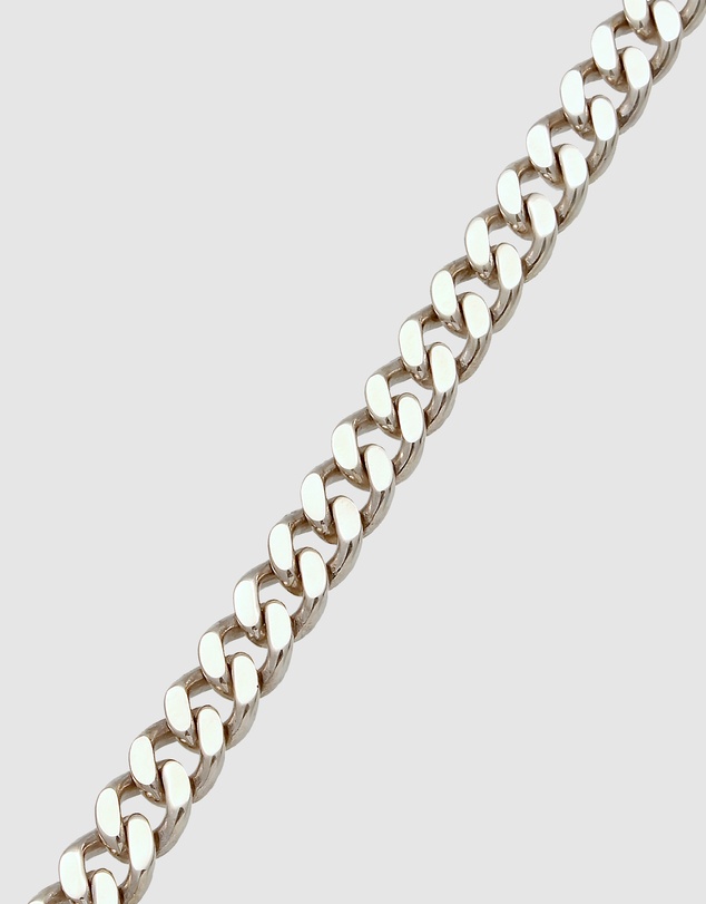 Kuzzoi - ICONIC EXCLUSIVE - Polished Curb Chain Necklace in 925 Silver