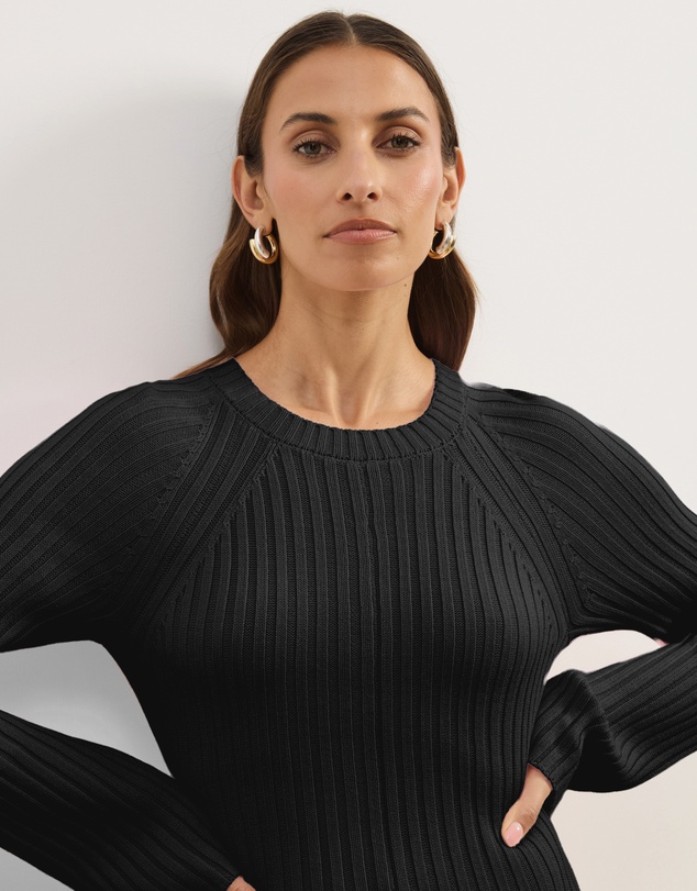 Atmos&Here - Avery Rib Knit Maxi Dress