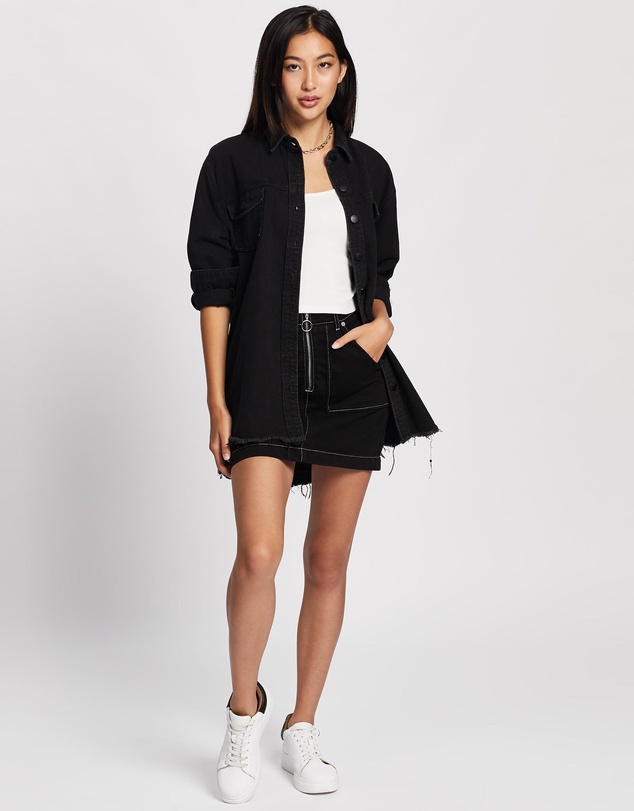 All About Eve - Denim Shacket