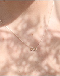 Luna Rae - Solid Gold - Infinity Dreams Necklace