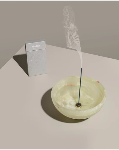 MAHO Sensory - Kōdō catchall - Onyx Incense burner