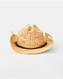 Rip Curl - Crushable Straw Cowgirl Hat