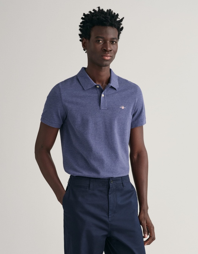 Gant - Slim Fit Shield Piqué Polo Shirt