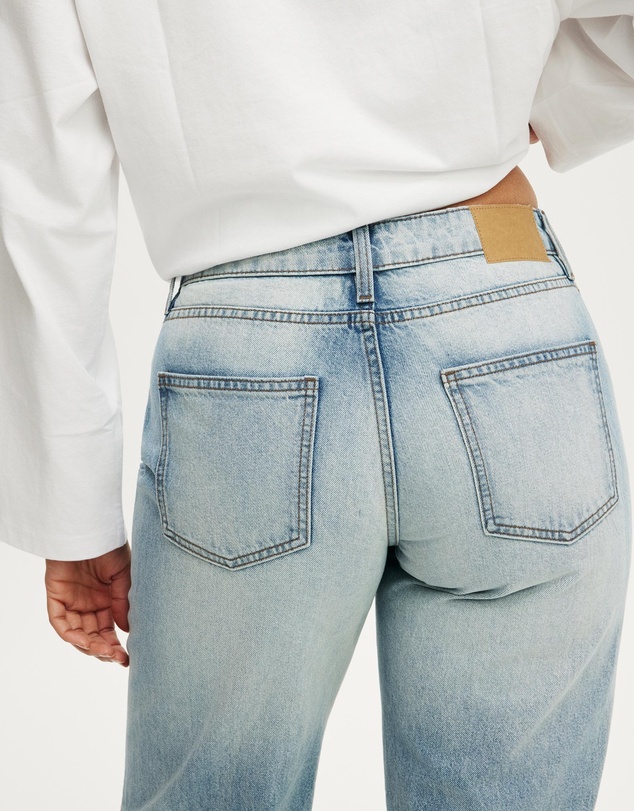 Cotton On - Curvy Low Rise Straight Jean