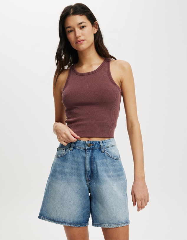 Cotton On - Relaxed Denim Shorts