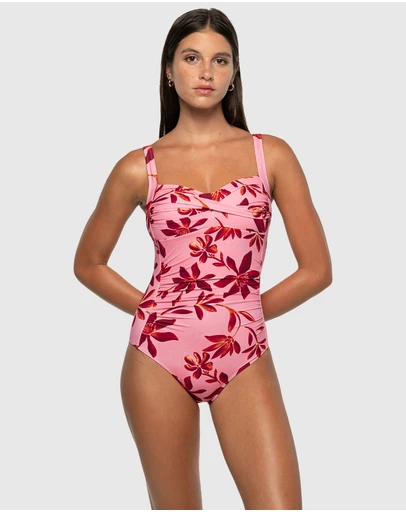 Nip Tuck Swim - Solstice Joanne Multifit Ruched Front One Piece
