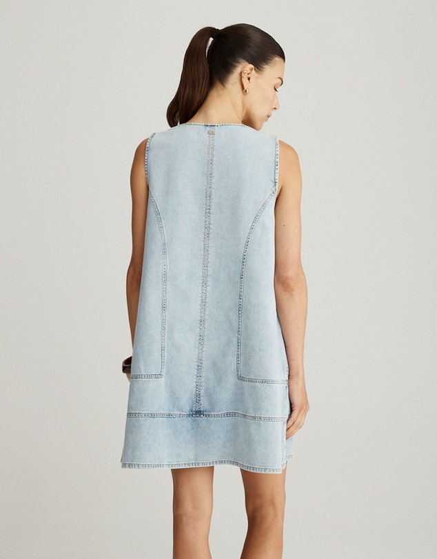 Mattir - Maja Dress in Light Wash