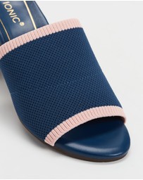Vionic - Fleur Heeled Sandal - Dark Blue