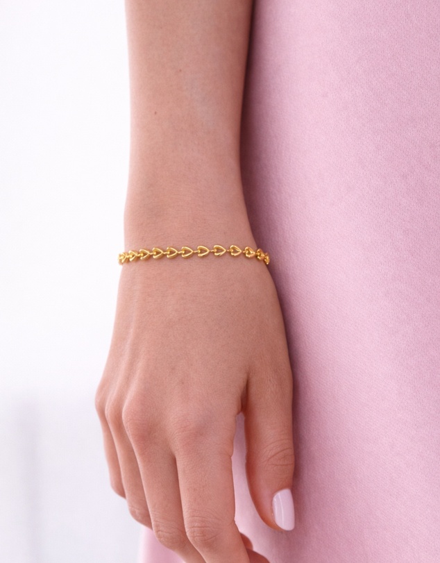 Miz Casa and Co - Heart Chain Bracelet