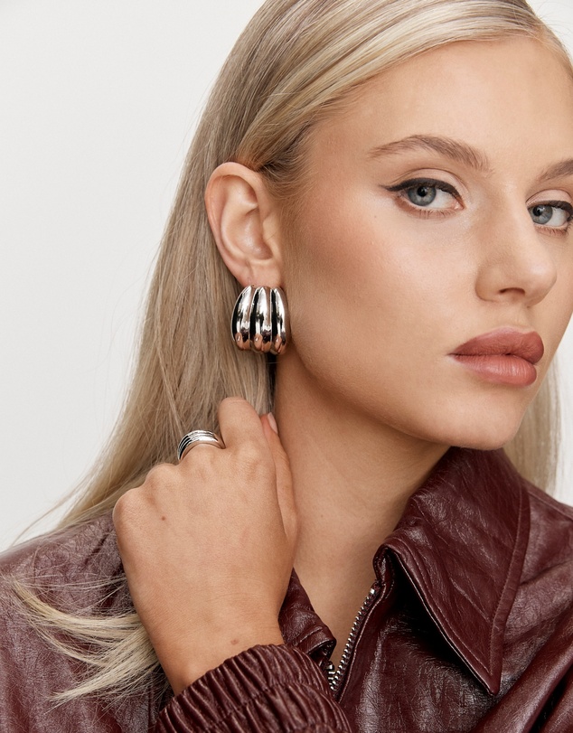 Reh Studios - Quincy Earrings - Silver