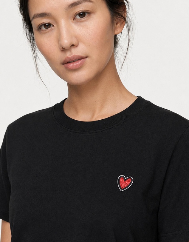 Karl Lagerfeld - Ikon Valentine Oversized T-Shirt