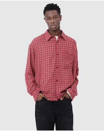 Won Hundred - Mason Check Shirt