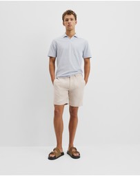 Country Road - Australian Cotton Textured Stripe Trophy Polo