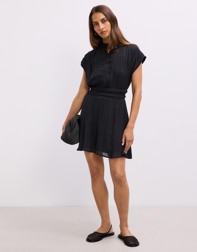 The Fated - Della Gathered Mini Dress