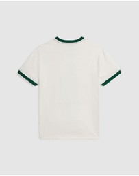 Polo Ralph Lauren - Polo Bear Cotton Ringer Tee - Teens