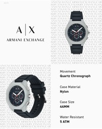 Armani Exchange - Blue Chronograph Watch