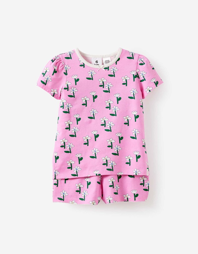 Cotton On Kids - Dreamdrift Puff Short Slv Pj Set