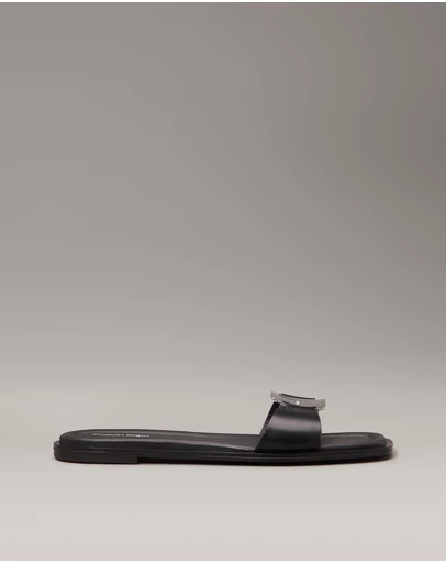 Calvin Klein - Leather Slides