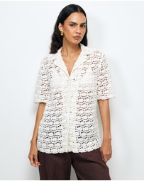 AERE - Tula Crochet Top