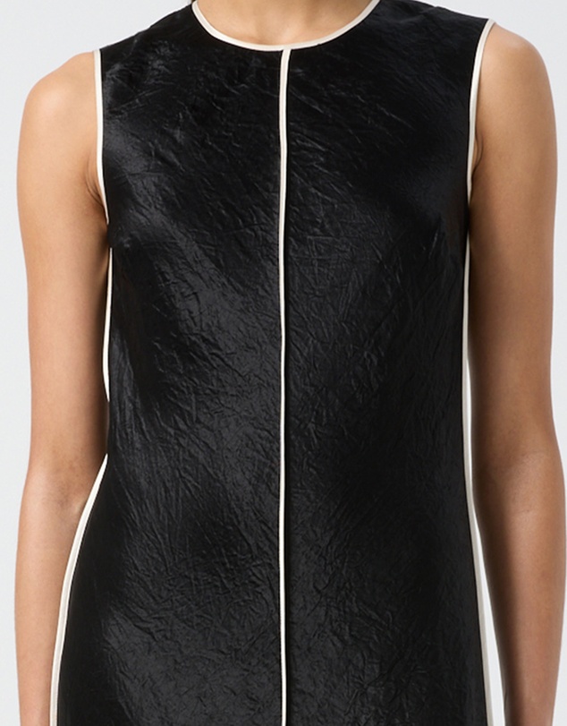 Third Form - Crush Contrast Bind Maxi Tank Dress