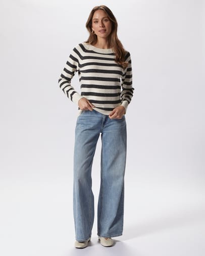Birch/Black Stripes