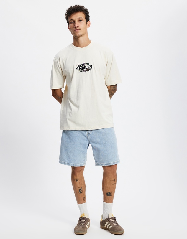 Thrills - Slacker Relaxed Denim Shorts