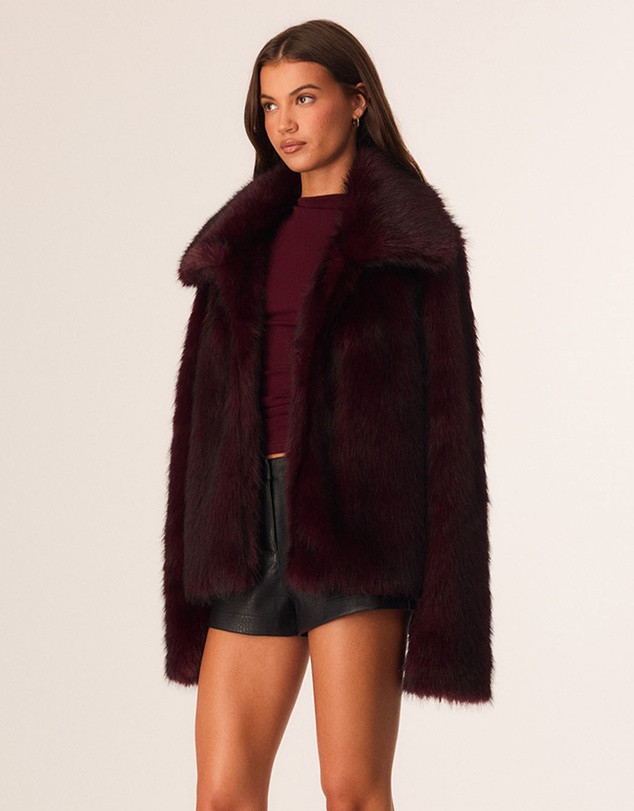 SNDYS - Leila Faux Fur Jacket