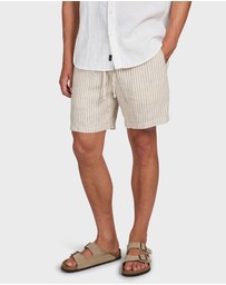 Academy Brand - Stripe Riviera Linen Short