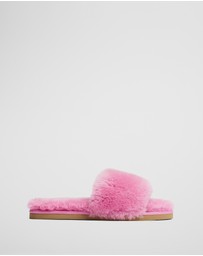 Country Road - Australian Made Shearling Slide