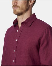 Abelard - Piatto Premium Pure Linen Slim Fit Shirt