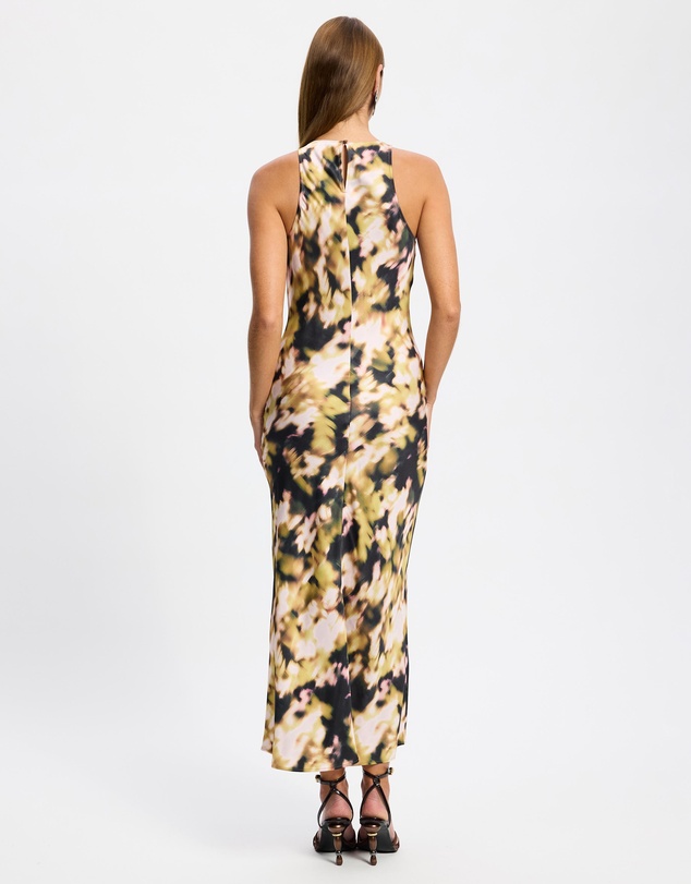 & Other Stories - Sleeveless Satin Midi Dress