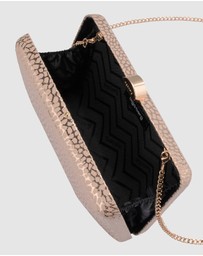 Olga Berg - Frankie Embossed Clutch