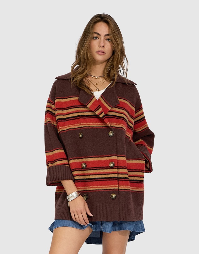 Belle & Bloom - So Many Likes Oversized Knitted Cardi Coat