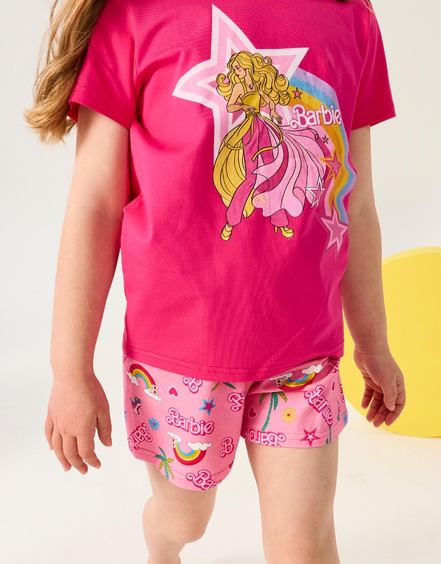 Rock Your Kid - Barbie Star Short Pyjamas - Kids-Teens