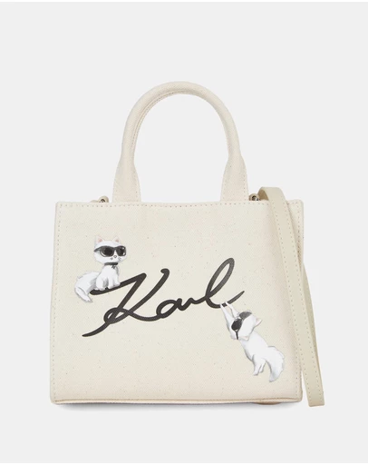 Karl Lagerfeld - Ikon Signature Mini Square Tote Bag