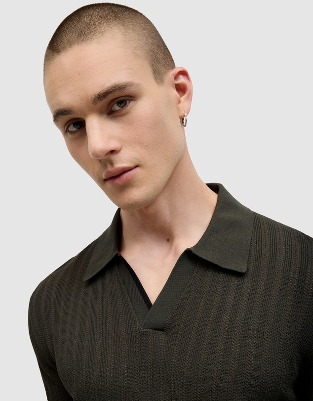 Politix - Anderson Stripe Texture Knit Polo