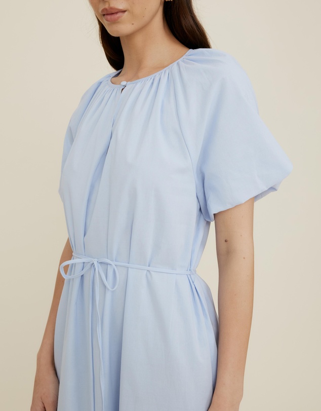 The Fated - Paisley Belted Maxi Dress