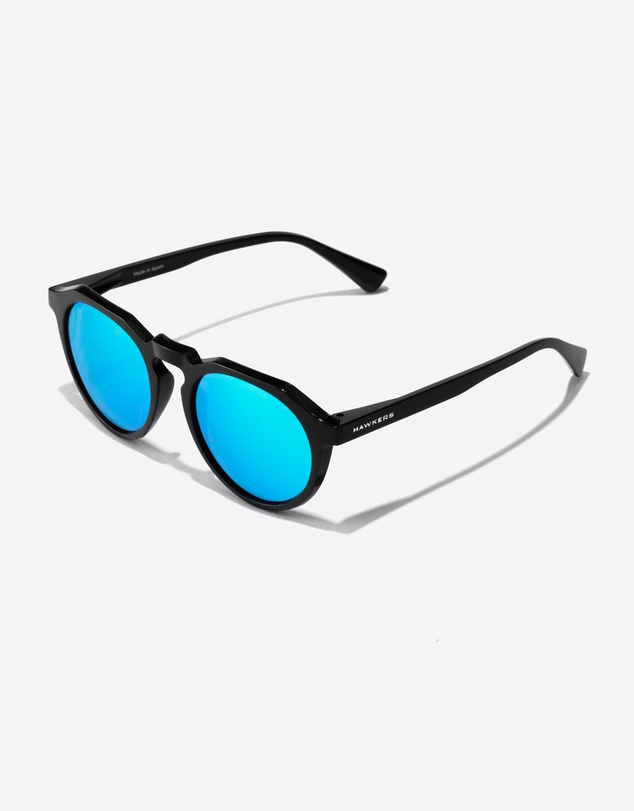Hawkers Co - HAWKERS - Black Clear Blue WARWICK RAW  Sunglasses for Men and Women UV400
