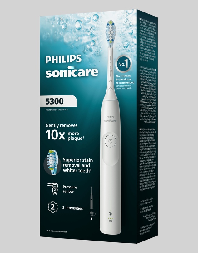 Philips - Philips Sonicare 5300 Electric Toothbrush White