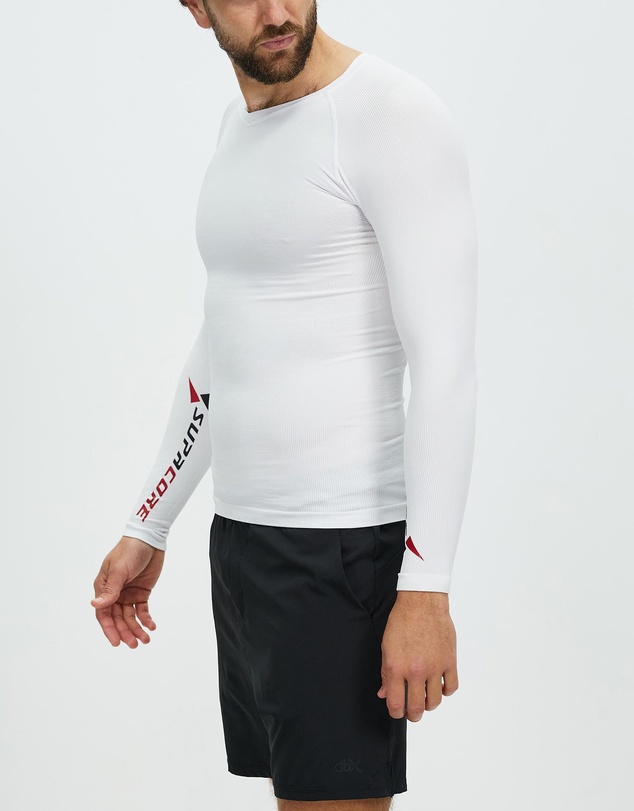 Supacore - Supa X ® Long Sleeve Body Mapped Posture Thermal Compression Top