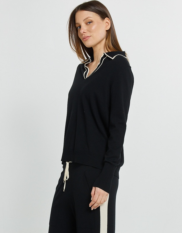 Betty Basics - Makenna Polo Sweater