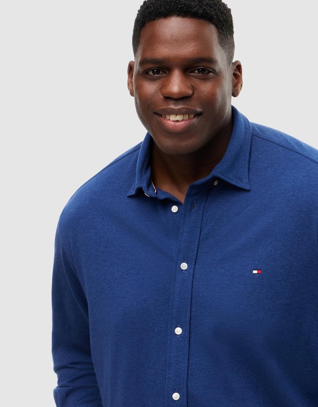 Tommy Hilfiger - Big & Tall Featherweight Pique Knit Shirt