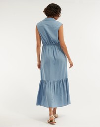 Amelius - Kate Buttoned Maxi Dress