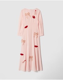 & Other Stories - Bead-Embroidery Maxi Dress
