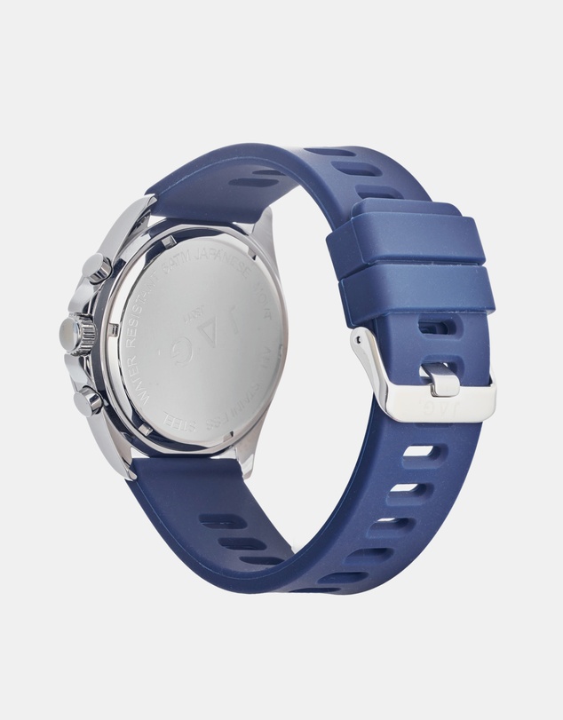Jag - Beachport Mens Navy Dial 46mm Navy Watch