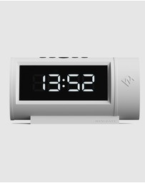 Newgate - Newgate Pil Led Alarm Clock White